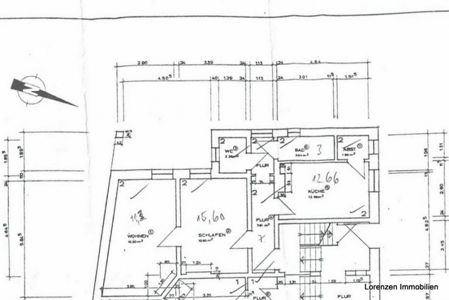 Grundriss Erdgeschosswohnung Eckernf�rde